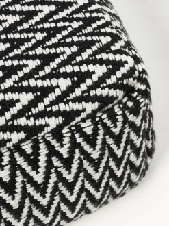 Cojín de suelo para exterior con tejido estampado Suria
