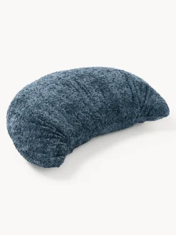 Cojín en forma de croissant en tejido bouclé Fraincois
