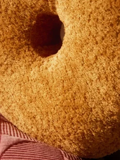 Cojín en forma de donut en tejido bouclé Jack