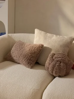 Cojín nudo de borreguillo Dotty