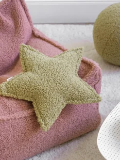 Cojín peluche de borreguillo Star