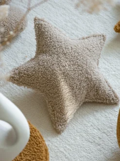 Cojín peluche de borreguillo Star