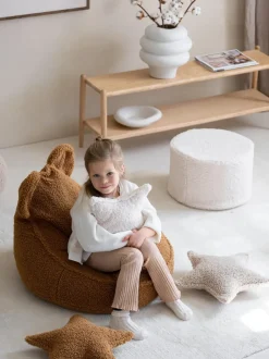 Cojín peluche de borreguillo Star