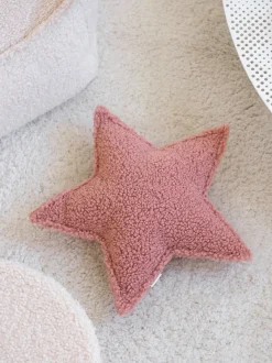 Cojín peluche de borreguillo Star