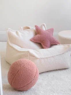 Cojín peluche de borreguillo Star