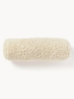 Cojín rulo de borreguillo Dotty
