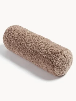 Cojín rulo de borreguillo Dotty
