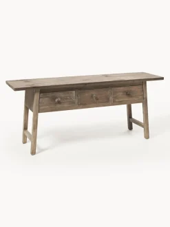 Consola de madera de pino Camden