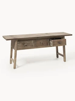 Consola de madera de pino Camden