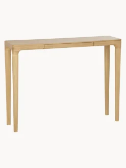 Consola de madera de roble con cajón Heart'n'Soul