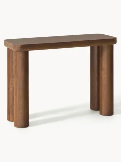 Consola de madera de roble Kalia