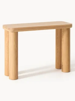 Consola de madera de roble Kalia