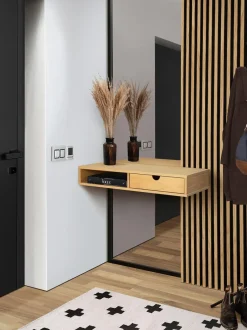 Consola de pared con cajón Farsta