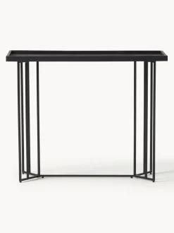 Consola de recibidor de madera de mango Luca