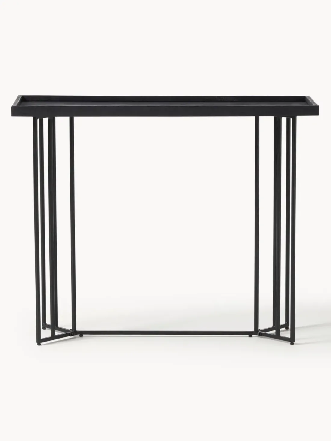 Consola de recibidor de madera de mango Luca