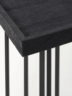 Consola de recibidor de madera de mango Luca