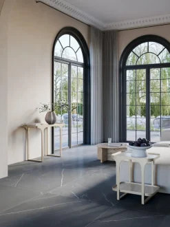 Consola en look travertino Bella