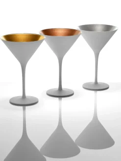 Copas de cóctel de cristal Elements, 6 uds.