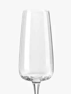 Copas de champán sopladas Ellery, 4 uds.