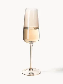 Copas de champán sopladas Ellery, 4 uds.