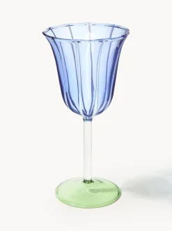 Copas de vino artesanales de vidrio borosilicato Eve, 2 uds.