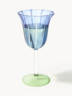 Copas de vino artesanales de vidrio borosilicato Eve, 2 uds.