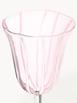Copas de vino artesanales de vidrio borosilicato Eve, 2 uds.