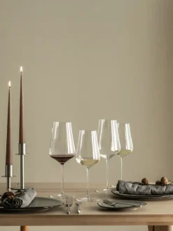 Copas de vino blanco artesanales Duo, 2 uds.