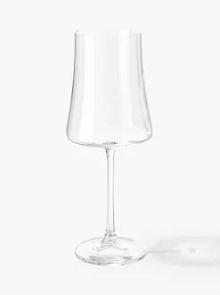 Copas de vino blanco de cristal Gwenda, 6 uds.