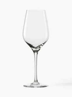 Copas de vino blanco de cristal Exquisit, 6 uds.
