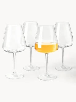 Copas de vino blanco sopladas Ellery, 4 uds.