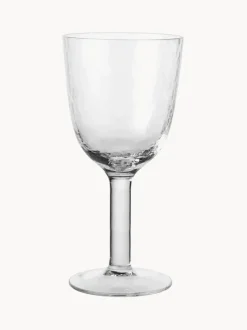 Copas de vino blanco sopladas Hammered, 4 uds.