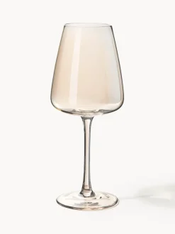 Copas de vino blanco sopladas Ellery, 4 uds.