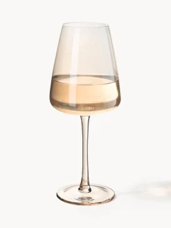 Copas de vino blanco sopladas Ellery, 4 uds.