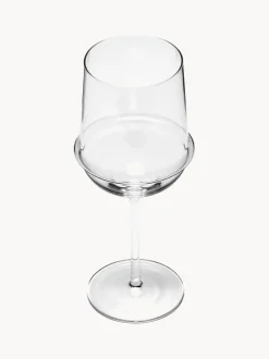 Copas de vino blanco sopladas Dune, 4 uds.