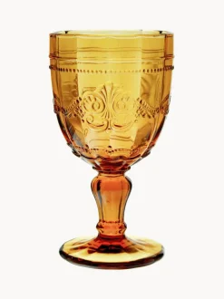 Copas de vino con relieves Syrah, 6 uds.