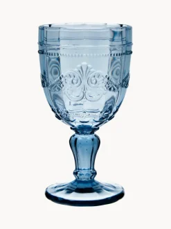 Copas de vino con relieves Syrah, 6 uds.