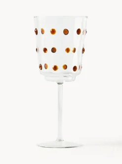 Copas de vino sopladas de vidrio borosilicato Nob, 2 uds.