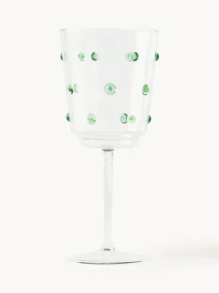 Copas de vino sopladas de vidrio borosilicato Nob, 2 uds.