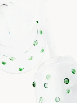 Copas de vino sopladas de vidrio borosilicato Nob, 2 uds.