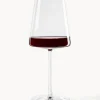 Copas de vino tinto de cristal Power, 6 uds.