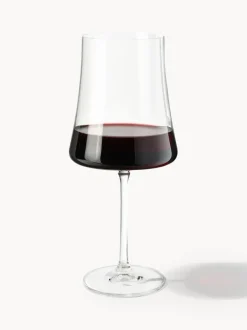 Copas de vino tinto de cristal Gwenda, 6 uds.
