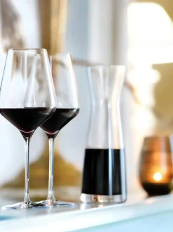 Copas de vino tinto de cristal Quatrophil, 6 uds.