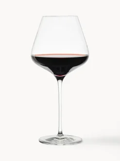 Copas de vino tinto de cristal Quatrophil, 6 uds.