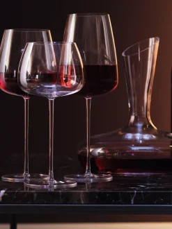 Copas de vino tinto de vidrio soplado Wine Culture, 2 uds.