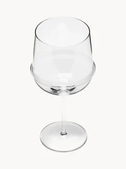 Copas de vino tinto sopladas Dune, 4 uds.