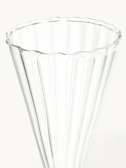 Copas flauta de champán artesanal Curve, 2 uds.