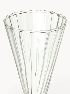Copas flauta de champán artesanal Perle, 2 uds.