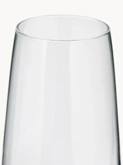 Copas flauta de champán con degradado sopladas Smoke, 4 uds.