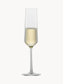 Copas flauta de champán de cristal Pure, 2 uds.